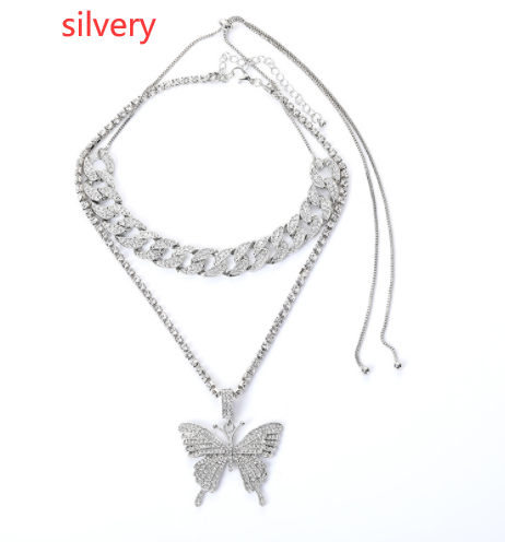 Women's Glistening Butterfly Charm Necklace Set - TWSignificant™