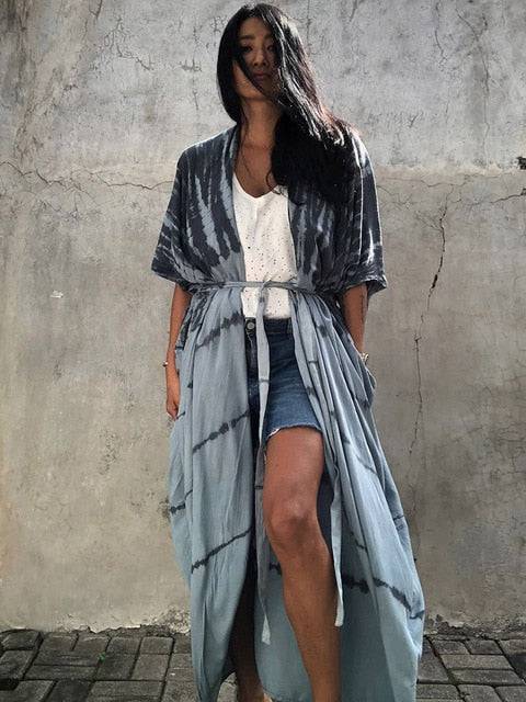 Beach Bikini Cover-up dress kimino - TWSignificant™