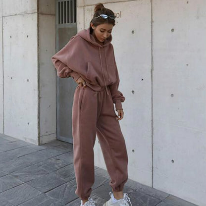 Women's Warm Hoodie and Pants Set - TWSignificant™