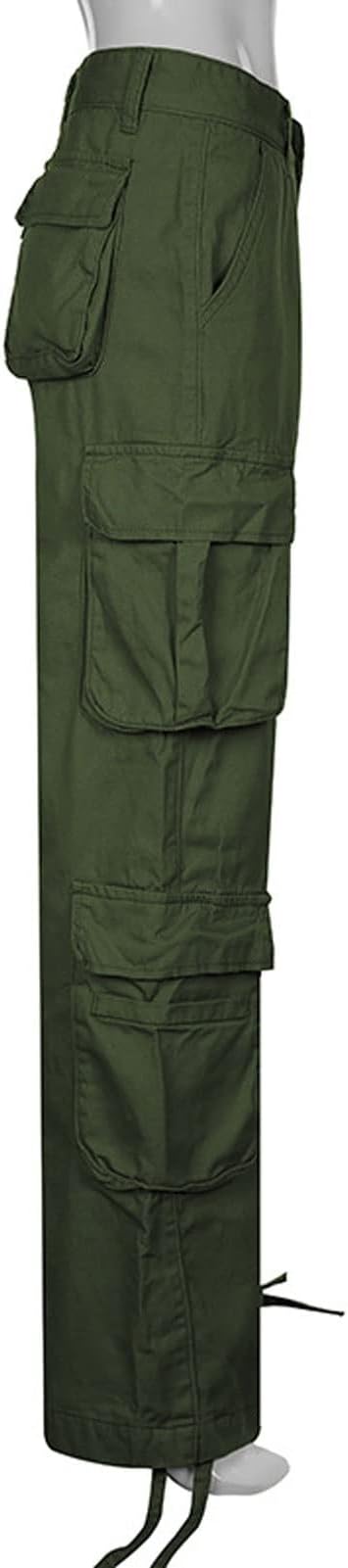 Woman's Cargo Solid Baggy Pants With loose straps - TWSignificant™