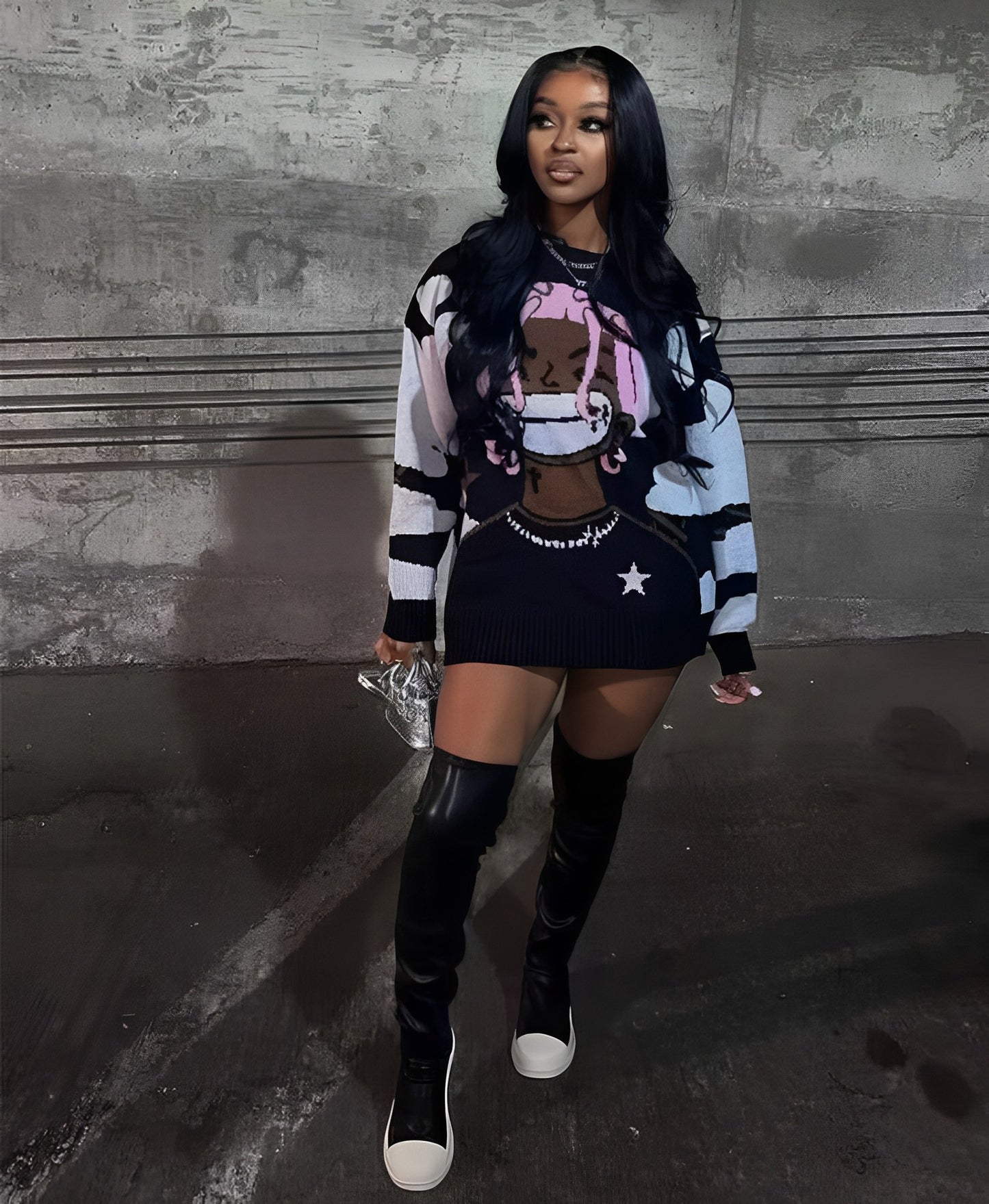 Y2K Knitted design Sweatshirts - TWSignificant™