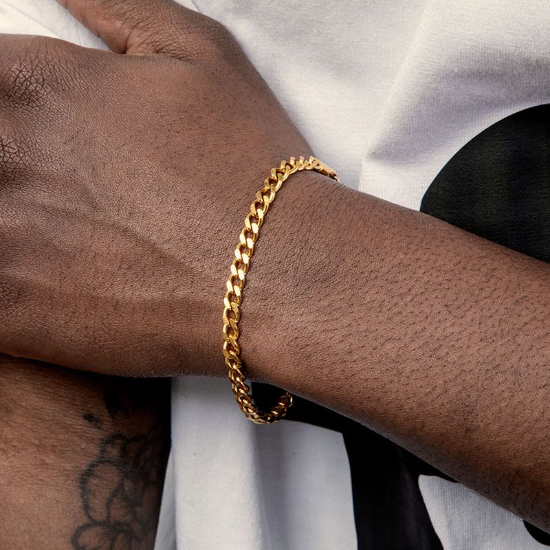 Stainless Sterling Silver Cuban link Bracelet - TWSignificant™