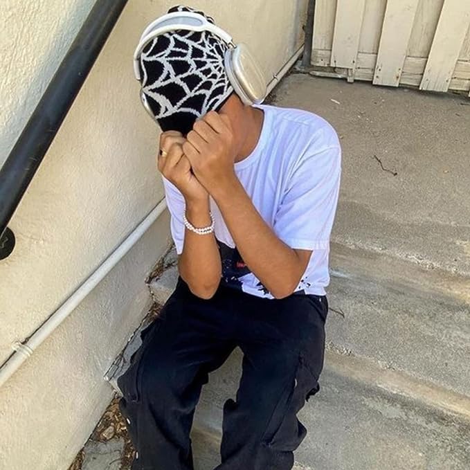 Spider-Man Web Goth Beanies - TWSignificant™
