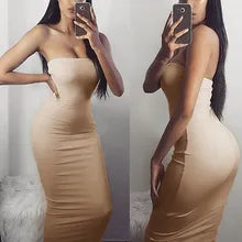Strapless Long Elegant Female Dress - TWSignificant™