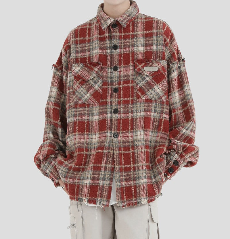 Hip Hop Streetwear Vintage Shirts for Men