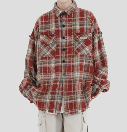 Hip Hop Streetwear Vintage Shirts for Men