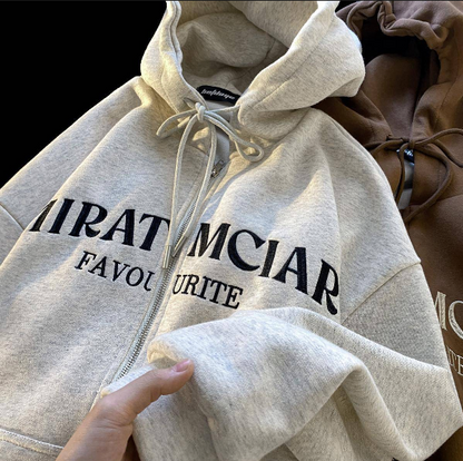New Letter "Mirat-Mciar" Korean Unisex Hoodie - TWSignificant™