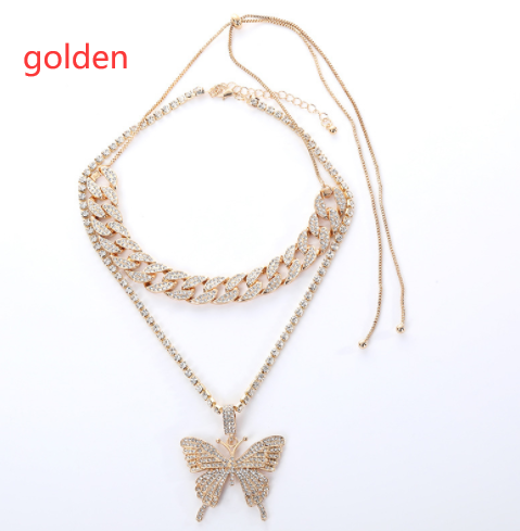 Women's Glistening Butterfly Charm Necklace Set - TWSignificant™
