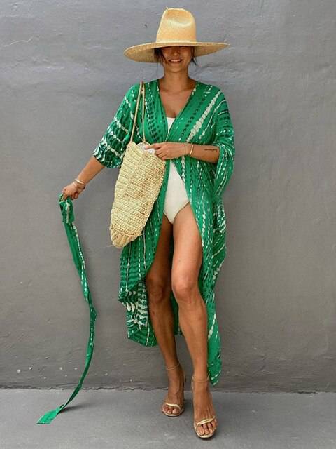 Beach Bikini Cover-up dress kimino - TWSignificant™