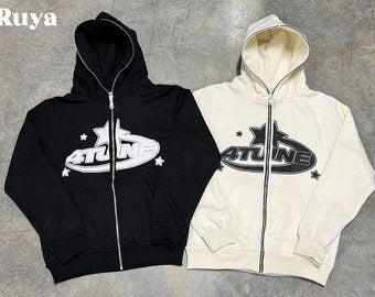 Real Star '4tune' Space Zip up Hoodie - TWSignificant™