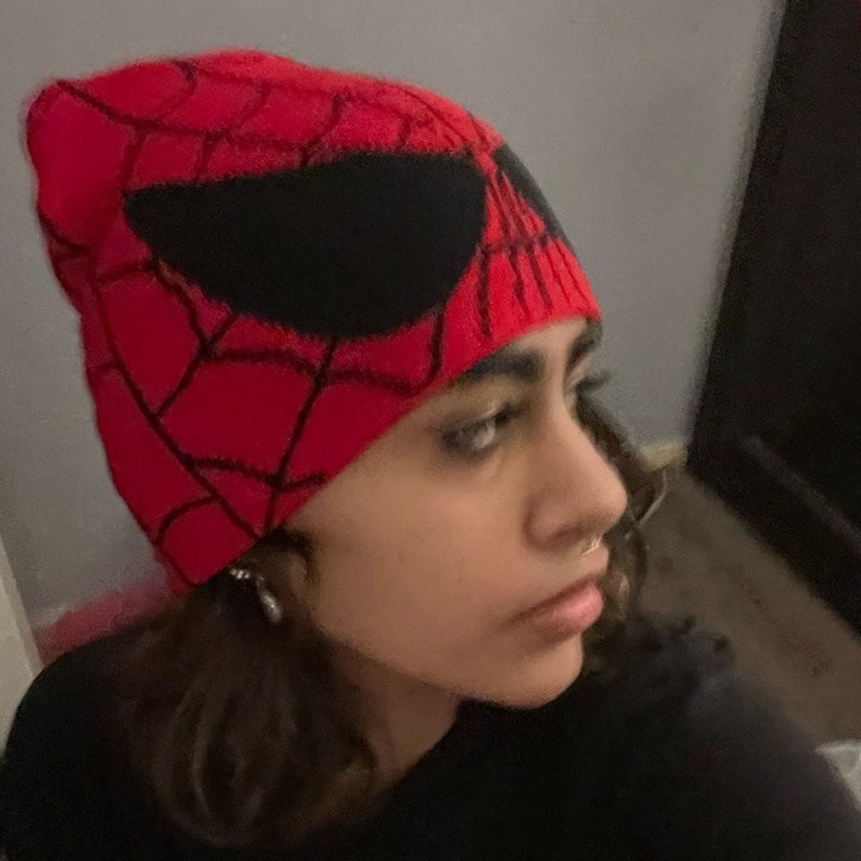 Spider-Man Web Goth Beanies - TWSignificant™