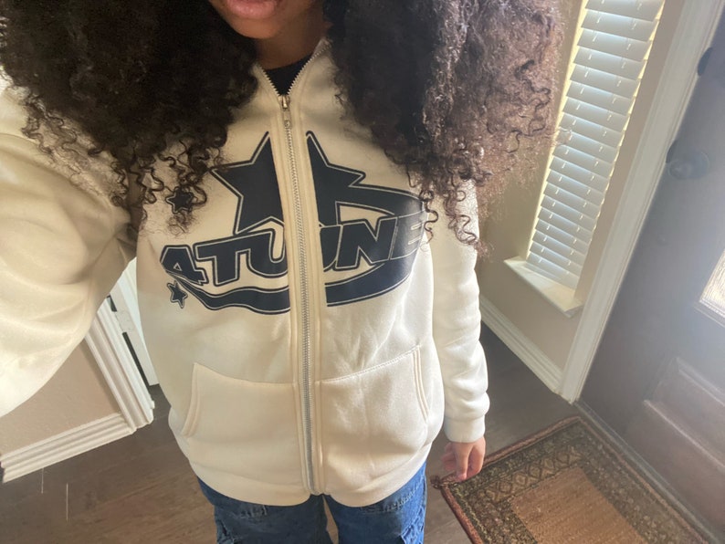 Real Star '4tune' Space Zip up Hoodie - TWSignificant™