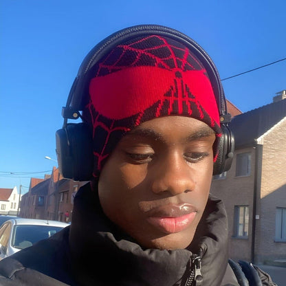 Spider-Man Web Goth Beanies - TWSignificant™