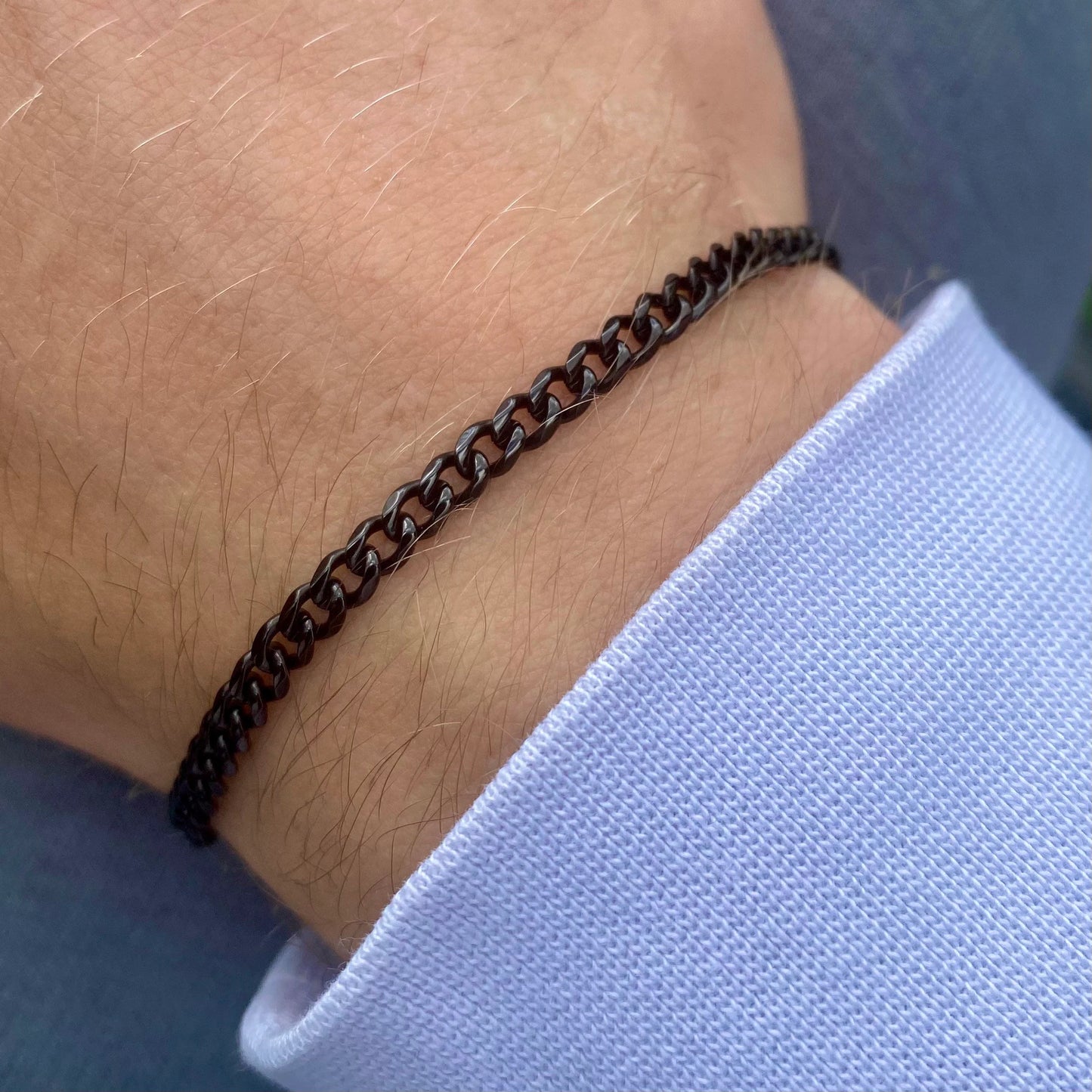 Stainless Sterling Silver Cuban link Bracelet - TWSignificant™