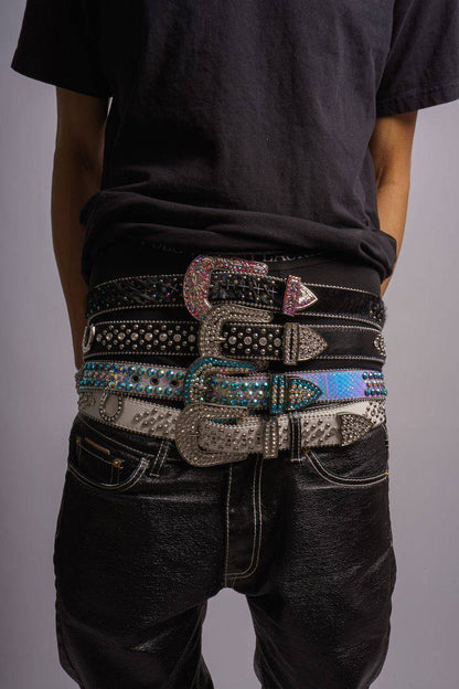Diamond Studded Rhinestone Y2K Aesthetic Belt - TWSignificant™
