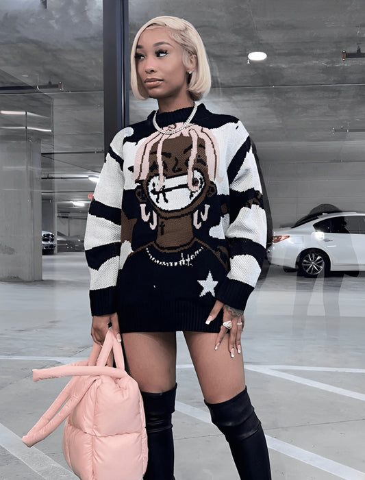 Y2K Knitted design Sweatshirts - TWSignificant™