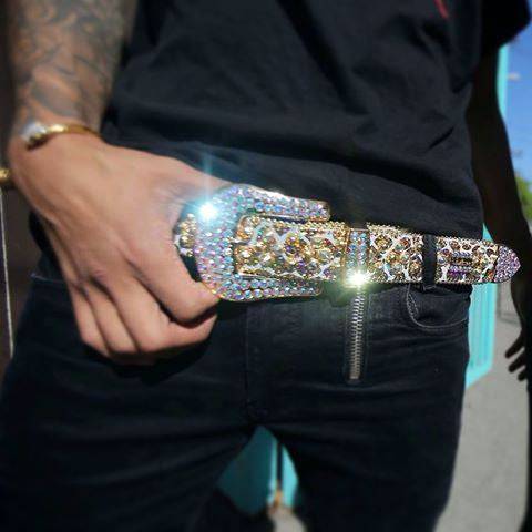 Diamond Studded Rhinestone Y2K Aesthetic Belt - TWSignificant™