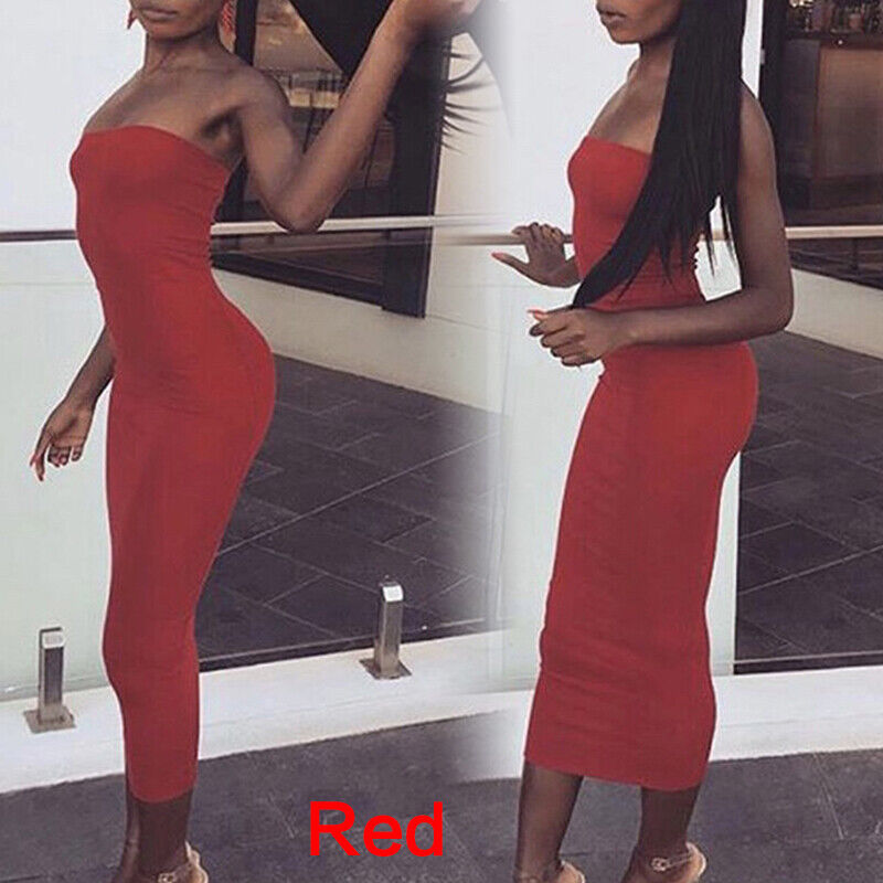 Strapless Long Elegant Female Dress - TWSignificant™