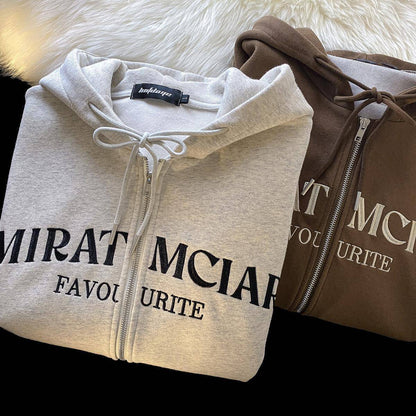 New Letter "Mirat-Mciar" Korean Unisex Hoodie - TWSignificant™