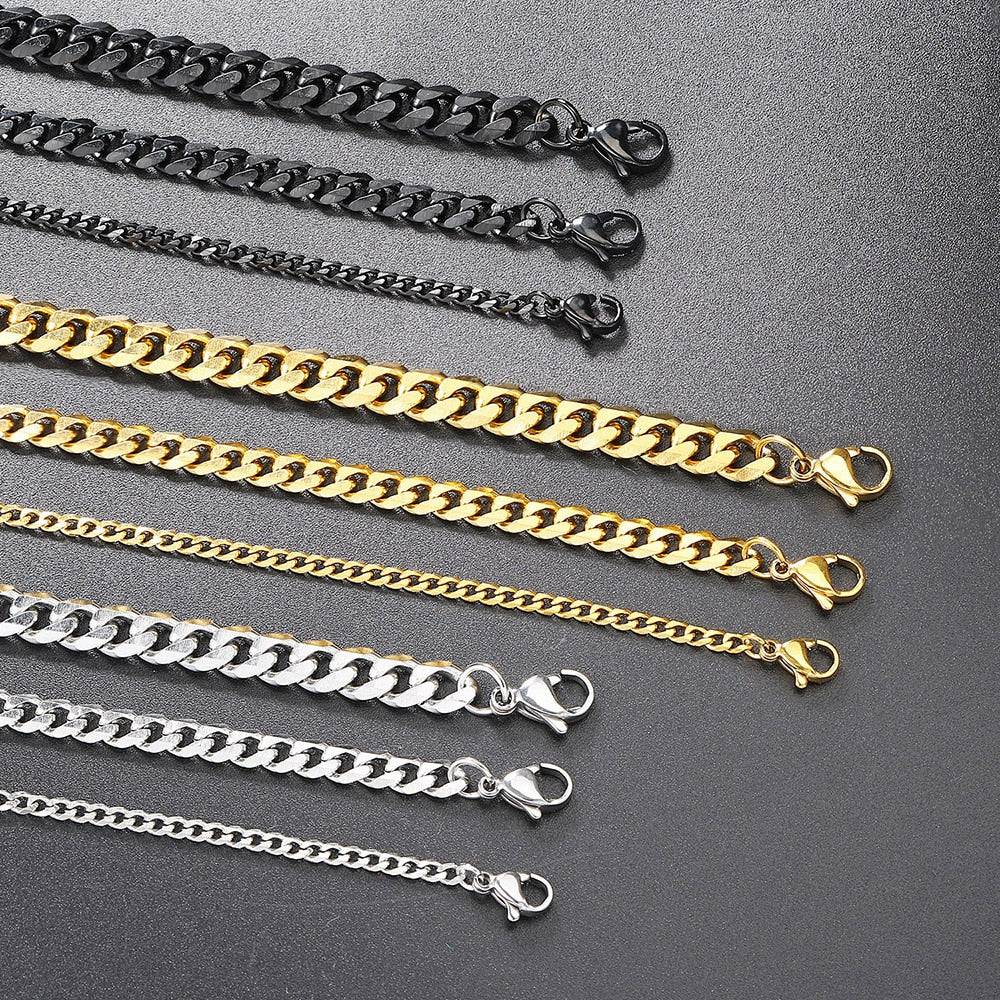 Stainless Sterling Silver Cuban link Bracelet - TWSignificant™