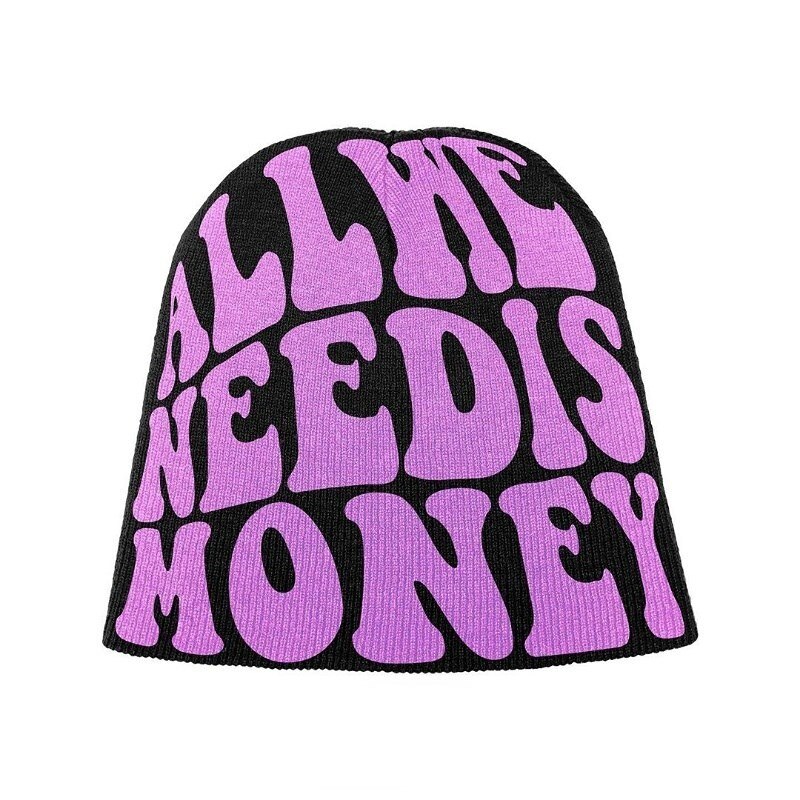 "All We Need is Money" Fashionable Streetwear Branded Beanies - TWSignificant™