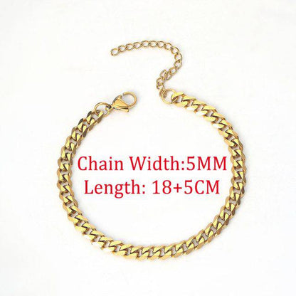 Stainless Sterling Silver Cuban link Bracelet - TWSignificant™