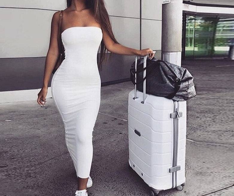 Strapless Long Elegant Female Dress - TWSignificant™