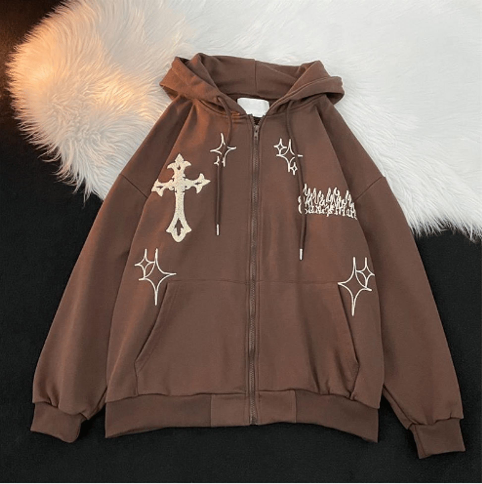 Multiple Design Y2K Vintage Embroidery Unisex Zip-up Hoodies - TWSignificant™