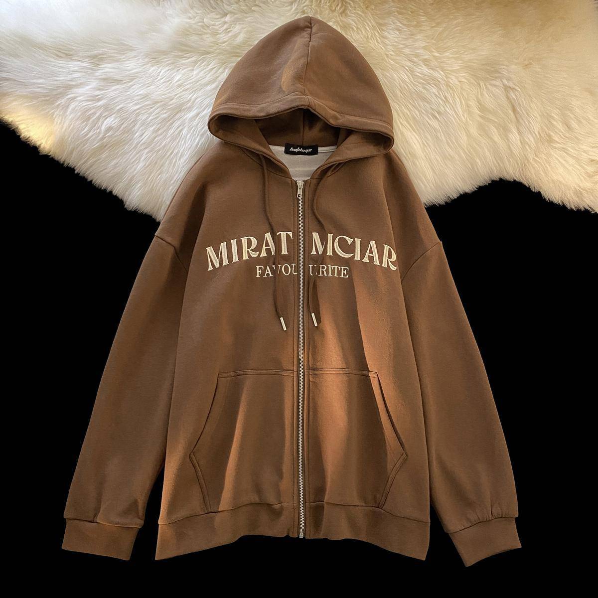 New Letter "Mirat-Mciar" Korean Unisex Hoodie - TWSignificant™