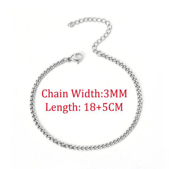 Stainless Sterling Silver Cuban link Bracelet - TWSignificant™