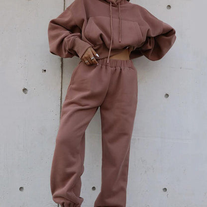 Women's Warm Hoodie and Pants Set - TWSignificant™