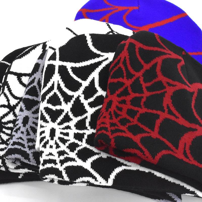 Spider-Man Web Goth Beanies - TWSignificant™