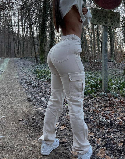 Wholesale Cargo Y2K High Waist Streetwear Pants - TWSignificant™