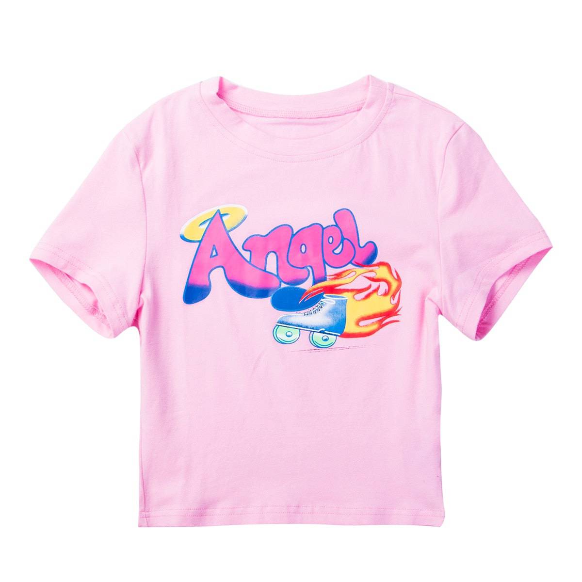 Woman's Angel Lettered T-shirt - TWSignificant™