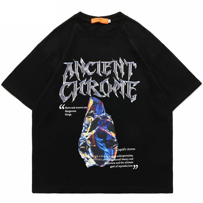 Ancient Chrome Graphic Printed T-shirt - TWSignificant™