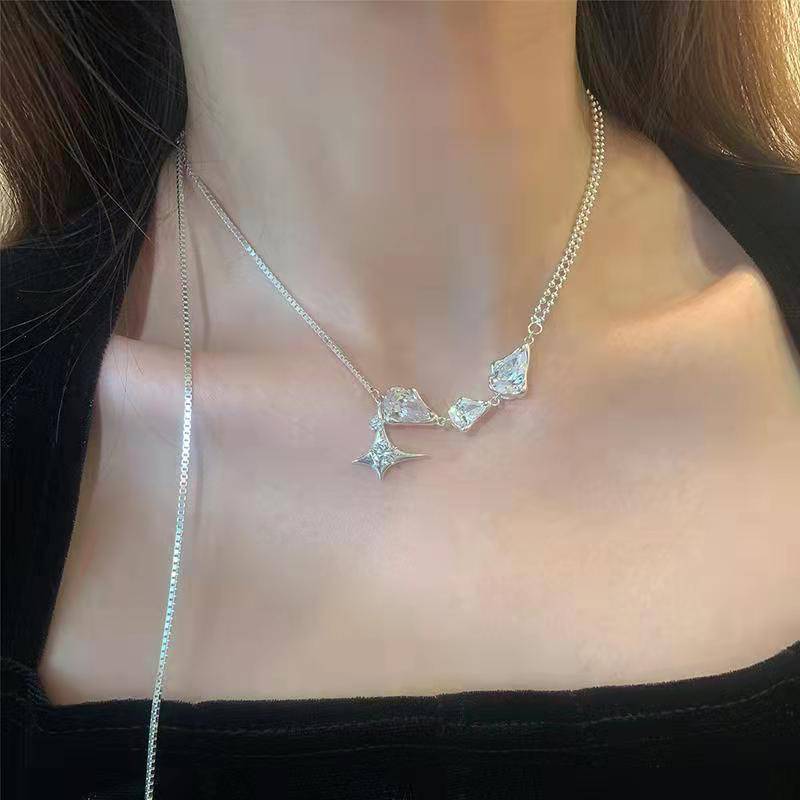 Woman's Water Drop Crystal Necklace - TWSignificant™
