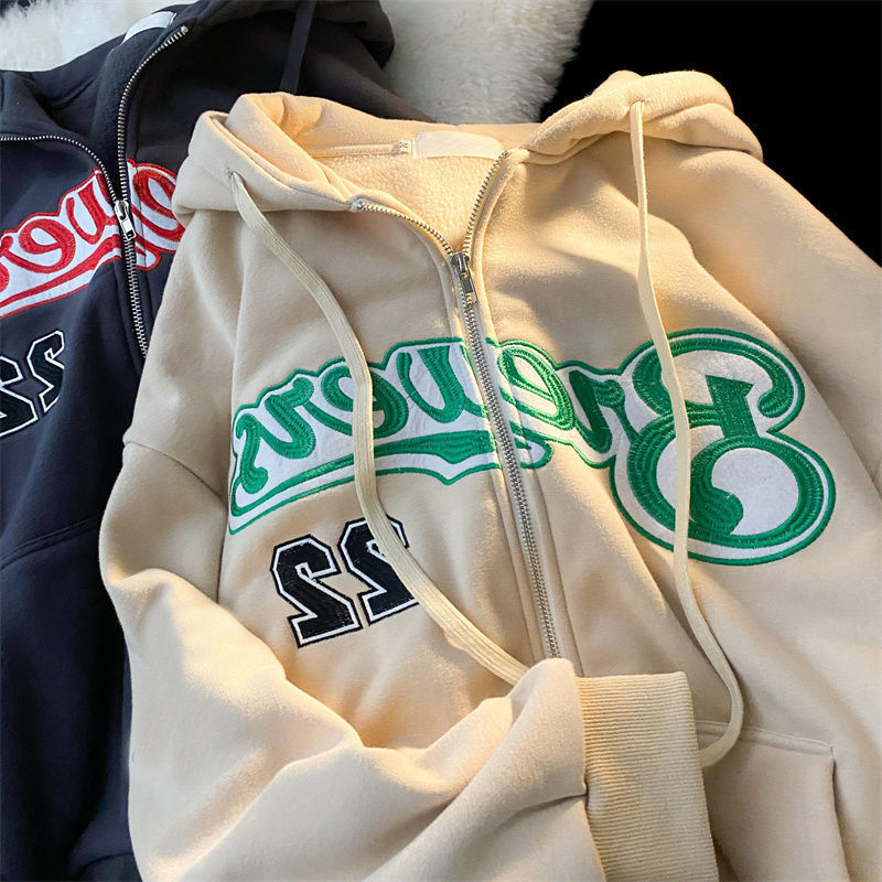 Vintage Embroidery "Brewery"  Y2K Themed Hoodies - TWSignificant™