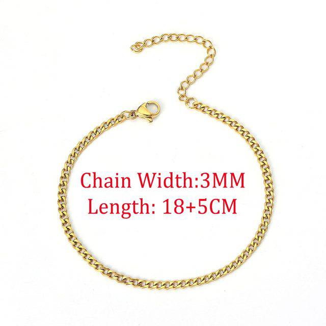 Stainless Sterling Silver Cuban link Bracelet - TWSignificant™