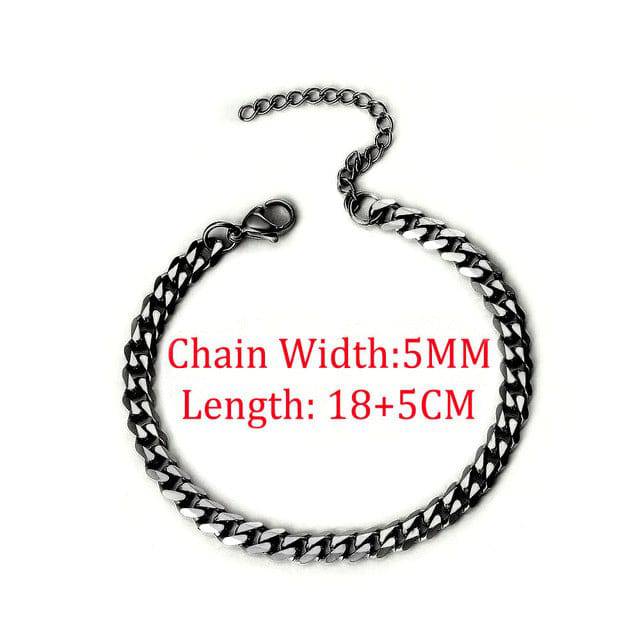 Stainless Sterling Silver Cuban link Bracelet - TWSignificant™