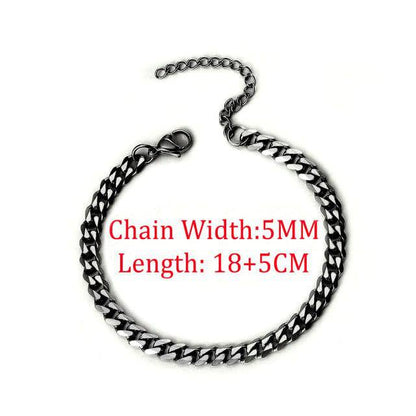 Stainless Sterling Silver Cuban link Bracelet - TWSignificant™