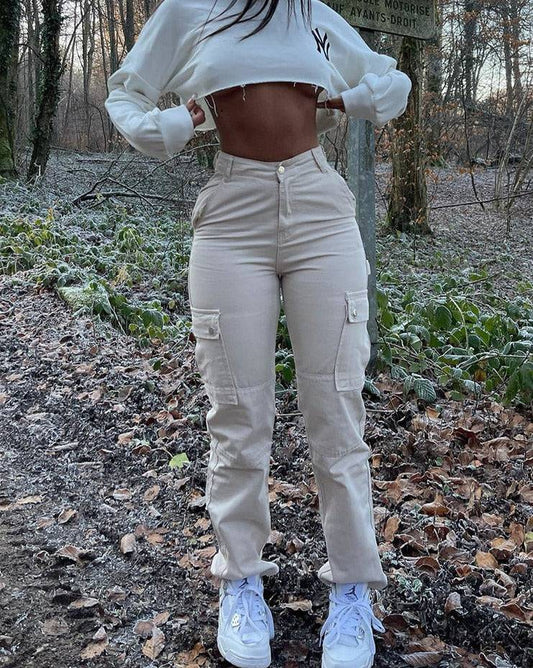 Wholesale Cargo Y2K High Waist Streetwear Pants - TWSignificant™