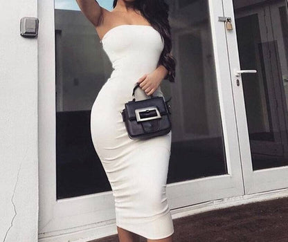 Strapless Long Elegant Female Dress - TWSignificant™