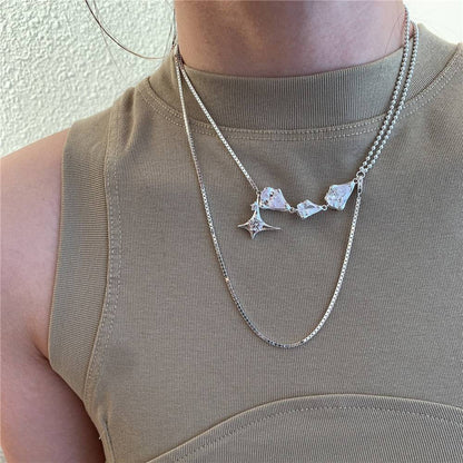 Woman's Water Drop Crystal Necklace - TWSignificant™